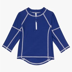 NEW • Toobydoo • Kids Rash guard Long Sleeve Navy Blue
 5-6
